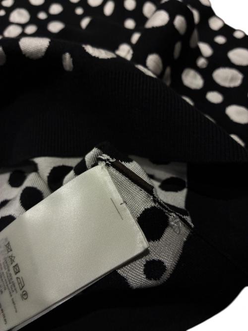 LOUIS VUITTON（ルイ ヴィトン）LOUIS VUITTON (ルイ ヴィトン) 草間彌生 (クサマヤヨイ) インフィニティドットクロップドプルオーバー ブラック サイズ:XSの古着・服飾アイテム