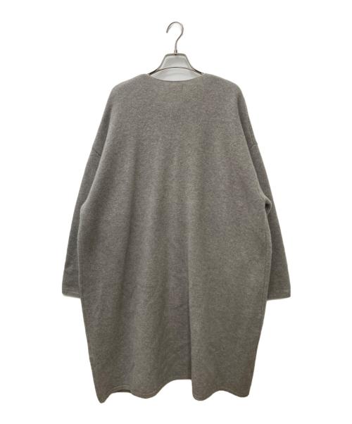 KAGURE（カグレ）KAGURE (カグレ) 強縮ウールニットコート グレー サイズ:Freeの古着・服飾アイテム