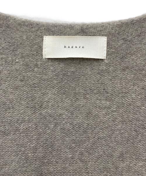 KAGURE（カグレ）KAGURE (カグレ) 強縮ウールニットコート グレー サイズ:Freeの古着・服飾アイテム