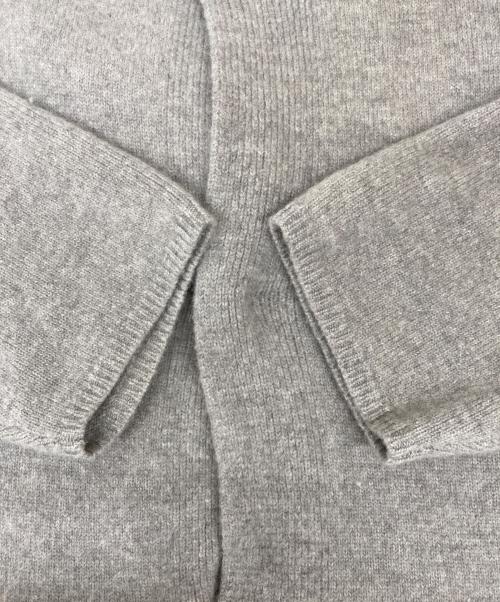 KAGURE（カグレ）KAGURE (カグレ) 強縮ウールニットコート グレー サイズ:Freeの古着・服飾アイテム