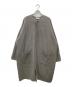 KAGURE（カグレ）の古着「強縮ウールニットコート」｜グレー