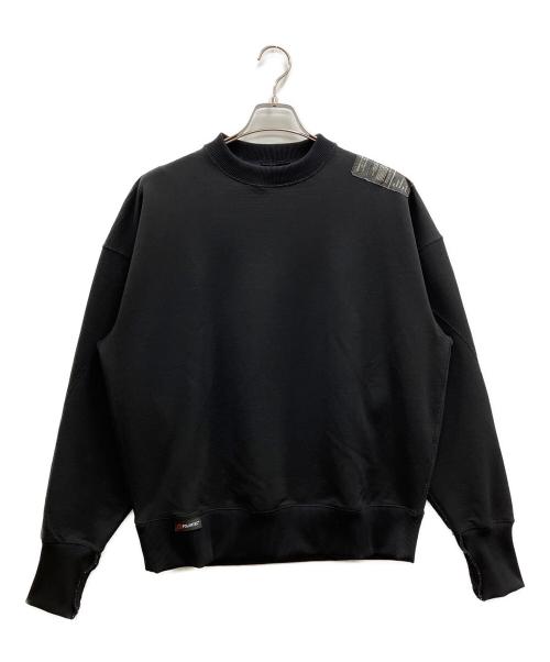 N.HOOLYWOOD（エヌ ハリウッド）N.HOOLYWOOD (エヌ ハリウッド) POLARTEC POWER AIR SWEAT PO ブラック サイズ:36の古着・服飾アイテム