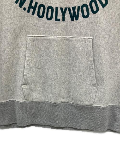 N.HOOLYWOOD（エヌ ハリウッド）N.HOOLYWOOD (エヌ ハリウッド) MADNESS (マッドネス) アーチプリントプルオーバーパーカー グレー サイズ:36の古着・服飾アイテム