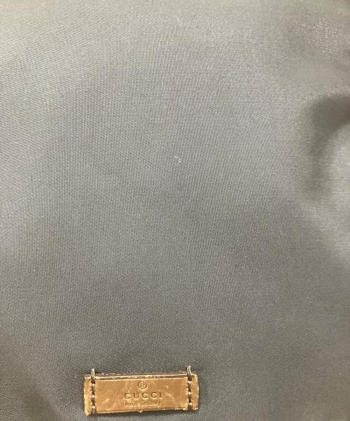 GUCCI（グッチ）GUCCI (グッチ) バックパック ネイビー×グレーの古着・服飾アイテム