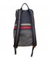 GUCCI (グッチ) バックパック ネイビー×グレー：50000円