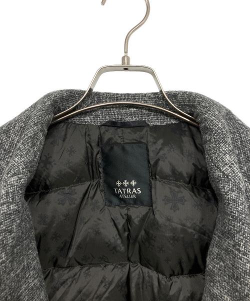 TATRAS（タトラス）TATRAS (タトラス) 切替ダウンジャケット グレー サイズ:3の古着・服飾アイテム