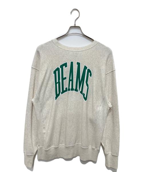 Champion（チャンピオン）Champion (チャンピオン) STARBUCKS (スターバックス) BEAMS (ビームス) リバースウィーブスウェット グレー サイズ:Lの古着・服飾アイテム