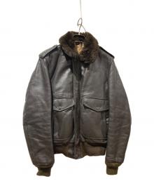 Schott（ショット）の古着「フライトジャケット」｜ダークブラウン