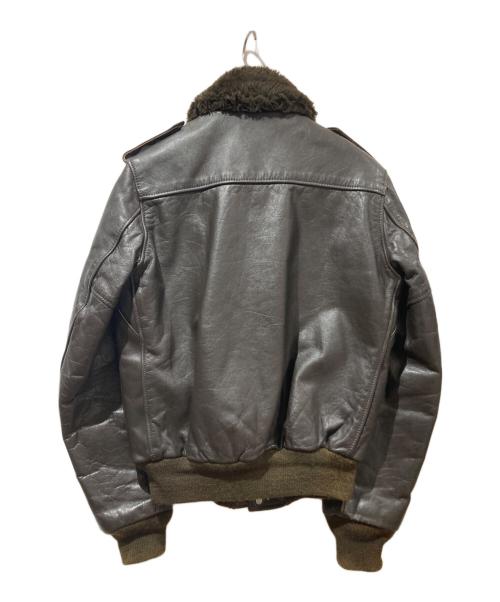 Schott（ショット）Schott (ショット) フライトジャケット ダークブラウン サイズ:36の古着・服飾アイテム