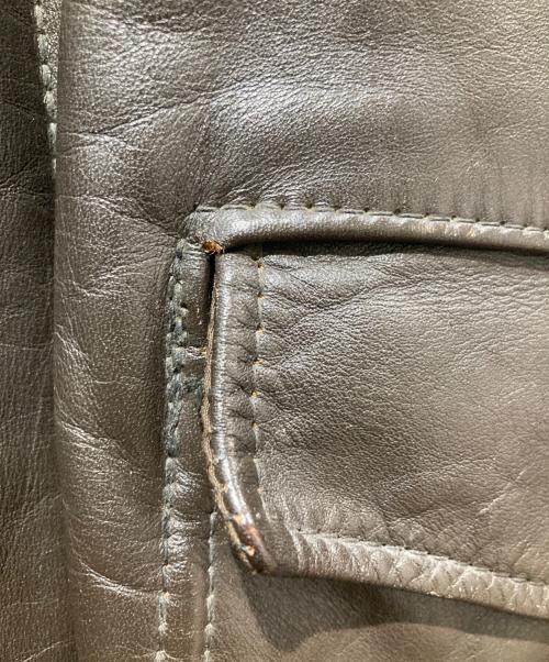 Schott（ショット）Schott (ショット) フライトジャケット ダークブラウン サイズ:36の古着・服飾アイテム