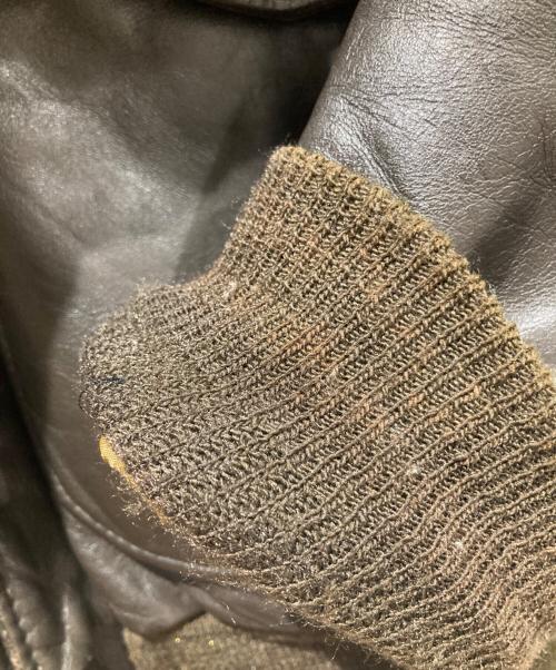 Schott（ショット）Schott (ショット) フライトジャケット ダークブラウン サイズ:36の古着・服飾アイテム