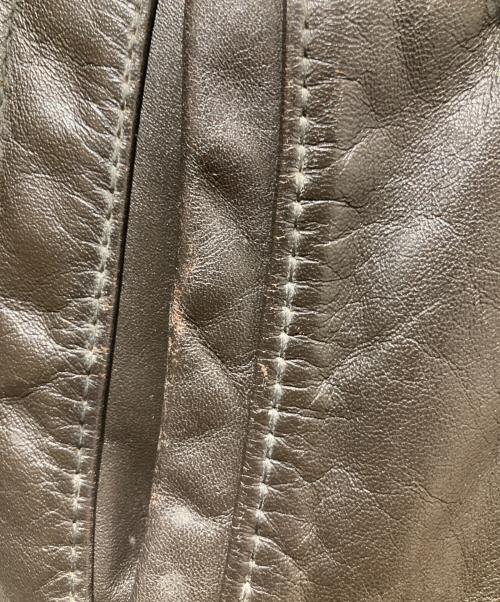 Schott（ショット）Schott (ショット) フライトジャケット ダークブラウン サイズ:36の古着・服飾アイテム