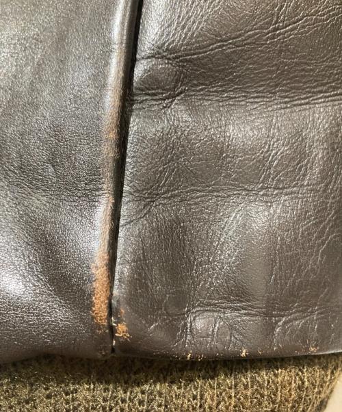 Schott（ショット）Schott (ショット) フライトジャケット ダークブラウン サイズ:36の古着・服飾アイテム