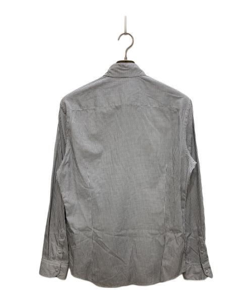 GIORGIO ARMANI（ジョルジョアルマーニ）GIORGIO ARMANI (ジョルジョアルマーニ) ジップアップシャツ ネイビー サイズ:40の古着・服飾アイテム