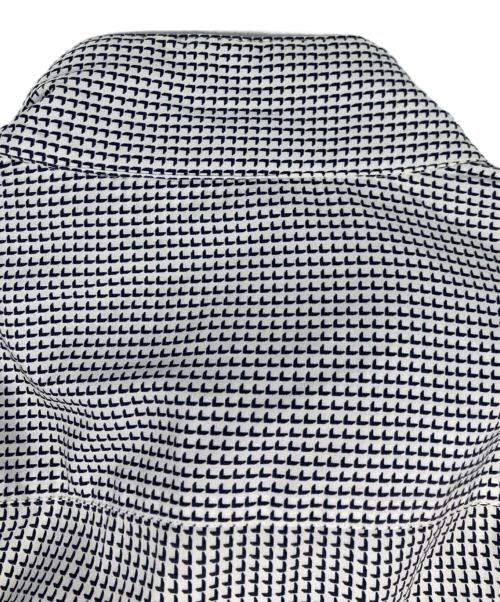 GIORGIO ARMANI（ジョルジョアルマーニ）GIORGIO ARMANI (ジョルジョアルマーニ) ジップアップシャツ ネイビー サイズ:40の古着・服飾アイテム