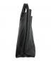YOUNG & OLSEN The DRYGOODS STORE (ヤングアンドオルセン ザ ドライグッズストア) EMBOSSED LEATHER TOTE M ブラック：13000円