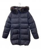 DUVETICAデュベティカ）の古着「KAPPAダウンコート」｜ネイビー