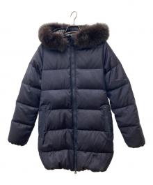 DUVETICA（デュベティカ）の古着「KAPPAダウンコート」｜ネイビー