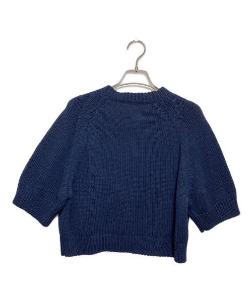 CORDERA（コルデラ）CORDERA (コルデラ) COTTON BUTTON KNIT CARDIGAN ネイビー サイズ:Freeの古着・服飾アイテム