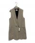 Lisiere（リジェール）の古着「LINEN CANVAS LONG VEST」｜ベージュ