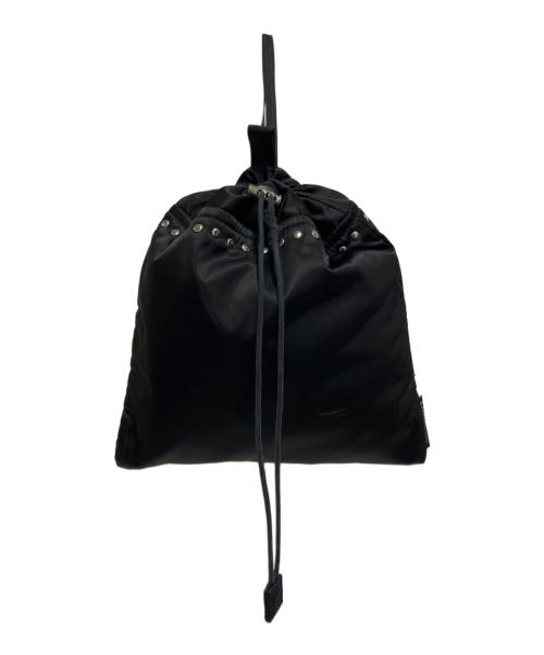 PORTER（ポーター）PORTER (ポーター) MACKINTOSH (マッキントッシュ) 巾着バッグ ブラックの古着・服飾アイテム