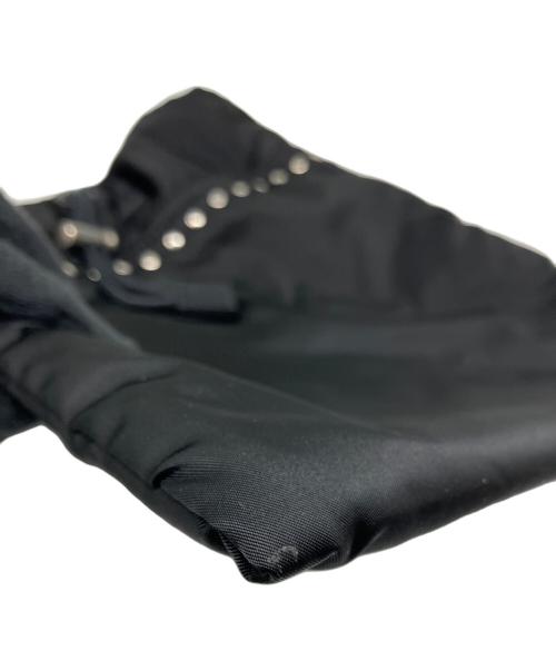 PORTER（ポーター）PORTER (ポーター) MACKINTOSH (マッキントッシュ) 巾着バッグ ブラックの古着・服飾アイテム