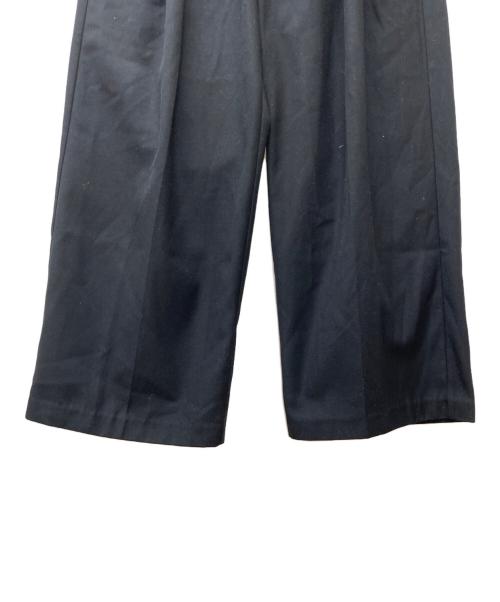 TODAYFUL（トゥデイフル）TODAYFUL (トゥデイフル) Tuck Twill Trousers ブラック サイズ:38の古着・服飾アイテム
