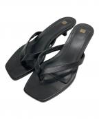 totemeトーテム）の古着「THE FLIP FLOP HEEL」｜ブラック