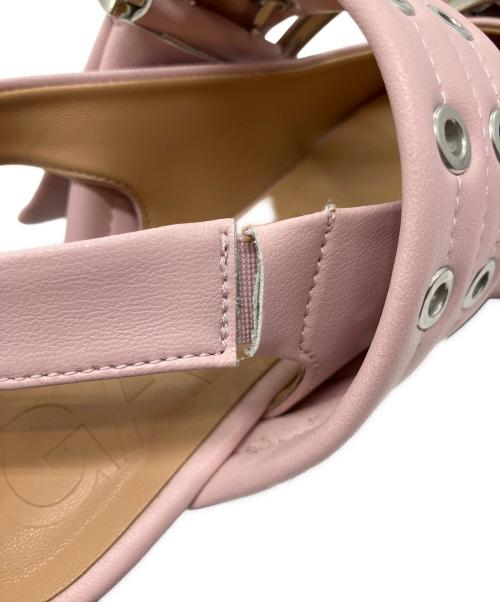 GANNI（ガニー）Ganni (ガニー) Feminine Buckle Ballerina ピンク サイズ:37の古着・服飾アイテム