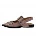 Ganni (ガニー) Feminine Buckle Ballerina ピンク サイズ:37：14000円