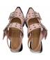 中古・古着 Ganni (ガニー) Feminine Buckle Ballerina ピンク サイズ:37：14000円