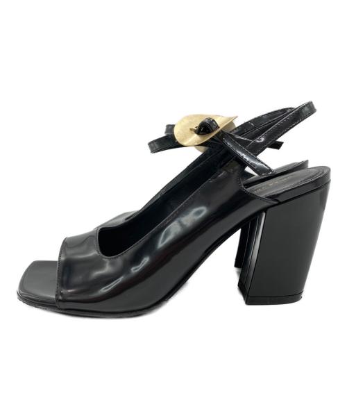 DRIES VAN NOTEN（ドリスヴァンノッテン）DRIES VAN NOTEN (ドリスヴァンノッテン) ストラップサンダル ブラック サイズ:SIZE 36 1/2の古着・服飾アイテム