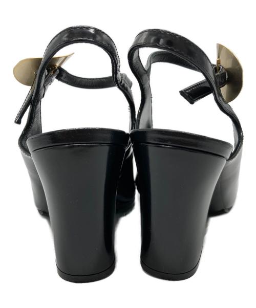 DRIES VAN NOTEN（ドリスヴァンノッテン）DRIES VAN NOTEN (ドリスヴァンノッテン) ストラップサンダル ブラック サイズ:SIZE 36 1/2の古着・服飾アイテム