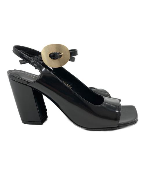 DRIES VAN NOTEN（ドリスヴァンノッテン）DRIES VAN NOTEN (ドリスヴァンノッテン) ストラップサンダル ブラック サイズ:SIZE 36 1/2の古着・服飾アイテム