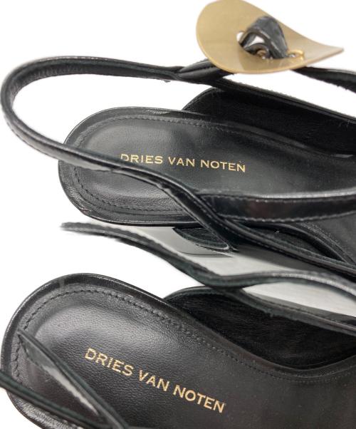 DRIES VAN NOTEN（ドリスヴァンノッテン）DRIES VAN NOTEN (ドリスヴァンノッテン) ストラップサンダル ブラック サイズ:SIZE 36 1/2の古着・服飾アイテム