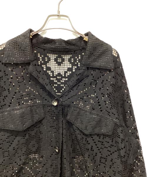 AKIRA NAKA（アキラナカ）AKIRA NAKA (アキラナカ) Roberta lace JK ブラック サイズ:1の古着・服飾アイテム