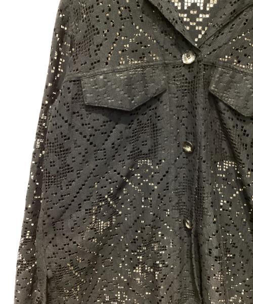 AKIRA NAKA（アキラナカ）AKIRA NAKA (アキラナカ) Roberta lace JK ブラック サイズ:1の古着・服飾アイテム