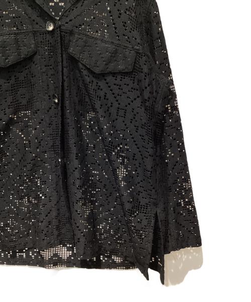 AKIRA NAKA（アキラナカ）AKIRA NAKA (アキラナカ) Roberta lace JK ブラック サイズ:1の古着・服飾アイテム