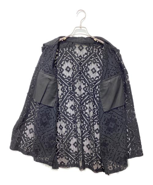 AKIRA NAKA（アキラナカ）AKIRA NAKA (アキラナカ) Roberta lace JK ブラック サイズ:1の古着・服飾アイテム