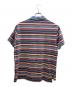 POLO RALPH LAUREN (ポロ・ラルフローレン) マルチボーダーポロシャツ ブルー サイズ:ＸＬ：5000円