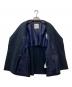 La boutique BonBon (ラブティックボンボン) メタル釦ダブルジャケット ネイビー サイズ:Free：6000円