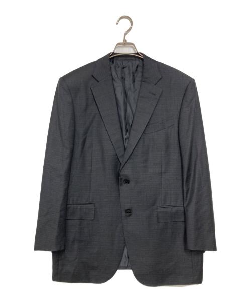 ERMENEGILDO ZEGNA（エルメネジルド・ゼニア）ERMENEGILDO ZEGNA (エルメネジルド・ゼニア) トロフェオセットアップスーツ ブラック サイズ:7-52Cの古着・服飾アイテム