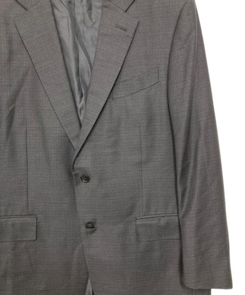 ERMENEGILDO ZEGNA（エルメネジルド・ゼニア）ERMENEGILDO ZEGNA (エルメネジルド・ゼニア) トロフェオセットアップスーツ ブラック サイズ:7-52Cの古着・服飾アイテム