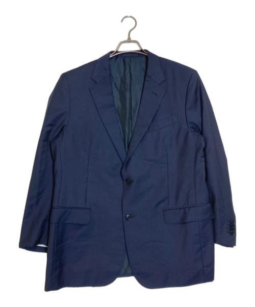 ERMENEGILDO ZEGNA（エルメネジルド・ゼニア）ERMENEGILDO ZEGNA (エルメネジルド・ゼニア) セットアップスーツ ネイビー サイズ:7-54Rの古着・服飾アイテム