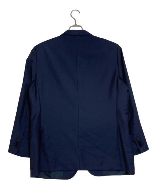 ERMENEGILDO ZEGNA（エルメネジルド・ゼニア）ERMENEGILDO ZEGNA (エルメネジルド・ゼニア) セットアップスーツ ネイビー サイズ:7-54Rの古着・服飾アイテム