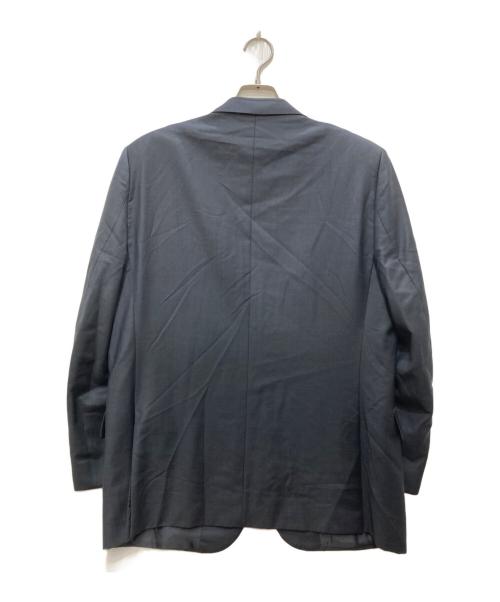 ERMENEGILDO ZEGNA（エルメネジルド・ゼニア）ERMENEGILDO ZEGNA (エルメネジルド・ゼニア) セットアップスーツ ブラック サイズ:SIZE 7-54Rの古着・服飾アイテム