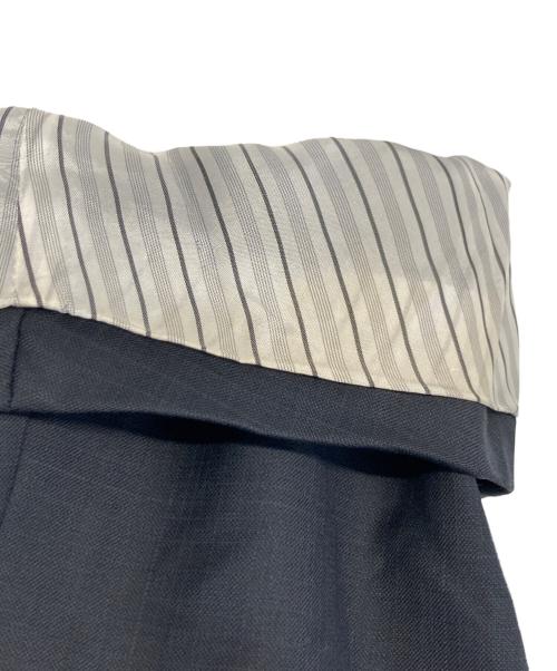 ERMENEGILDO ZEGNA（エルメネジルド・ゼニア）ERMENEGILDO ZEGNA (エルメネジルド・ゼニア) セットアップスーツ ブラック サイズ:SIZE 7-54Rの古着・服飾アイテム