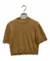 Patou（パトゥ）の古着「S/S クロップドニット」｜ベージュ