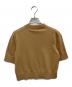 Patou (パトゥ) S/S クロップドニット ベージュ サイズ:S：15000円