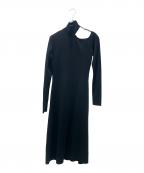 Ferragamoフェラガモ）の古着「ストレッチニット カットアウトワンピース」｜ブラック